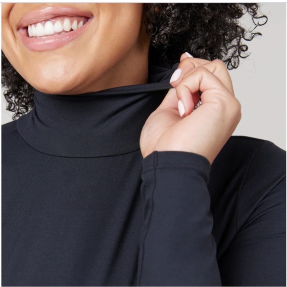 SPANX Suit Yourself Turtleneck Thong Bodysuit - Picture 4 of 13